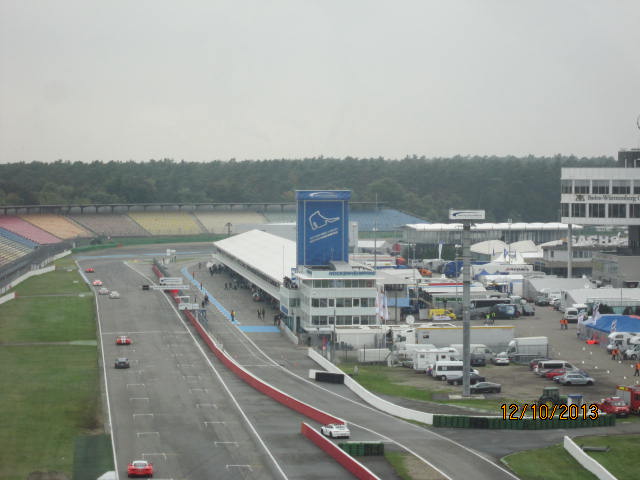 Hockenheim pit row